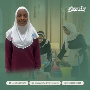 عاملة اثيوبية للتنازل محبة للاطفال